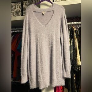 Arizona Jeans Light Purple Shimmer Metallic Sweater XL